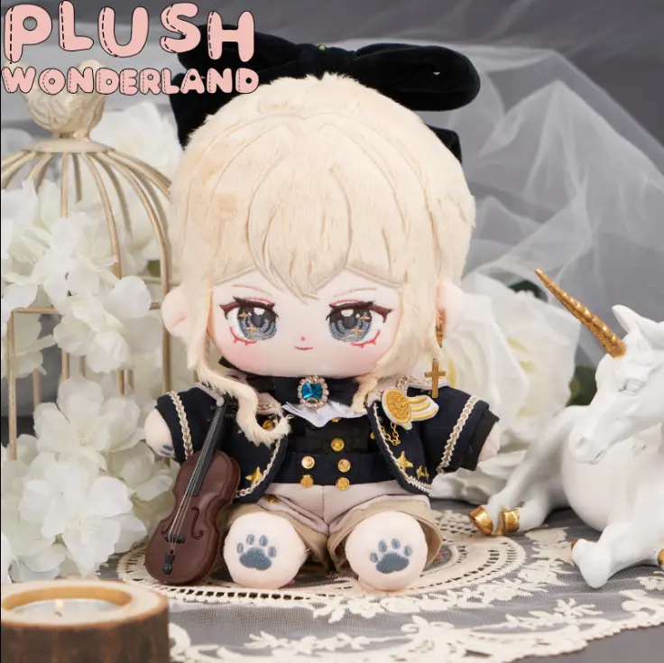 【Only For US Address】【Limited Stock】 PLUSH WONDERLAND  Doll With Clothes Plush 20CM FANMADE - Image 10