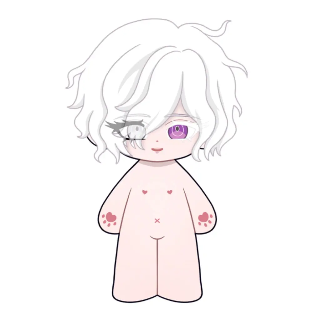 【POLL FAILED】PLUSH WONDERLAND Ghost Boy 20CM Cotton Doll FANMADE - Image 4