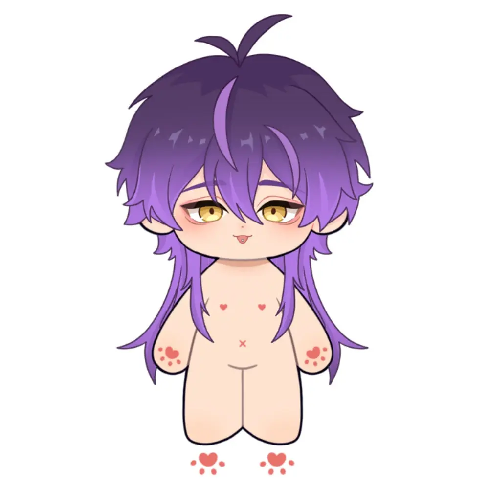 【Poll Failed】PLUSH WONDERLAND Mysterious man Plushie 20CM Cotton Doll FANMADE - Image 5