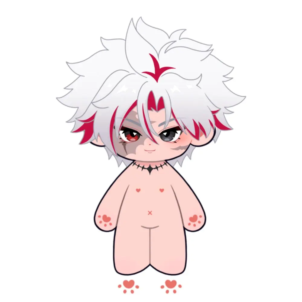 【Poll Failed】PLUSH WONDERLAND Red Scar Plushie 20CM Cotton Doll FANMADE - Image 4