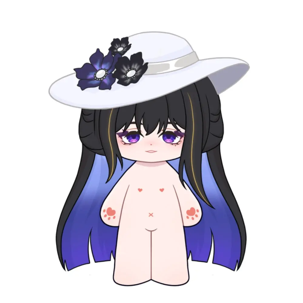 【Plushie Design】PLUSH WONDERLAND The Flower of Betrayal 20CM Cotton Doll FANMADE - Image 3