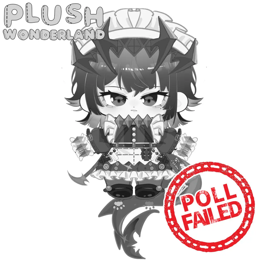 【Poll-Failed】PLUSH WONDERLAND Shark Girl Plushie 20CM Doll FANMADE