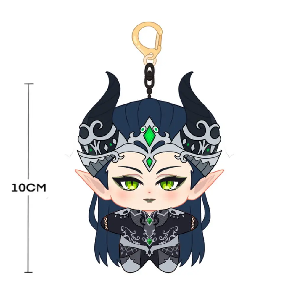 【PRESALE】【10CM Doll】PLUSH WONDERLAND Black Dragon Queen Plushie 10CM Doll Pendant Keychain FANMADE - Image 2