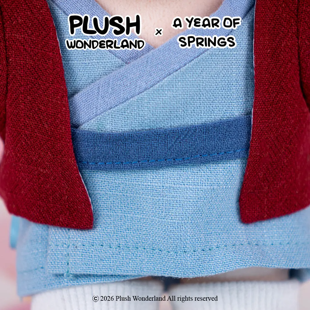 【PRESALE】【Authorized】PLUSH WONDERLAND A Year Of Springs Haru 20CM Plushie Cotton Doll - Image 5