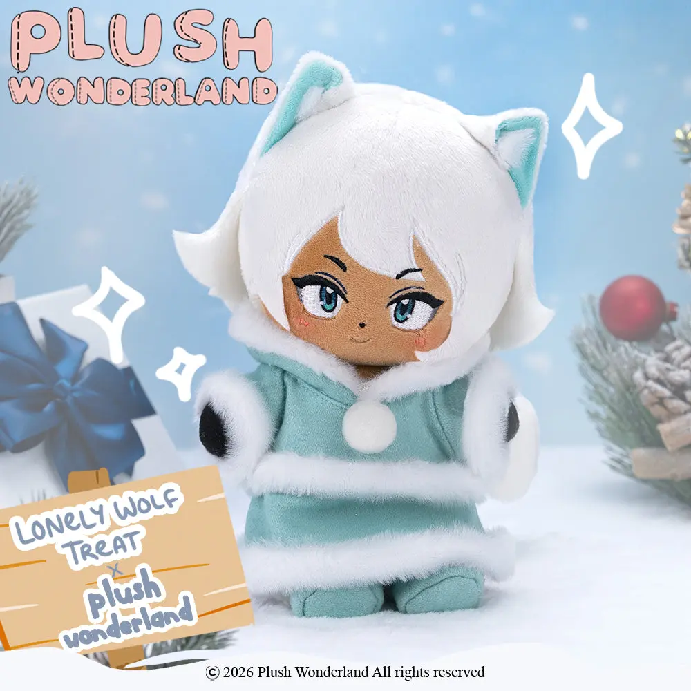 【PRESALE】【Authorized】PLUSH WONDERLAND Lonely Wolf Treat Moxie 20CM Plushie Cotton Doll - Image 3