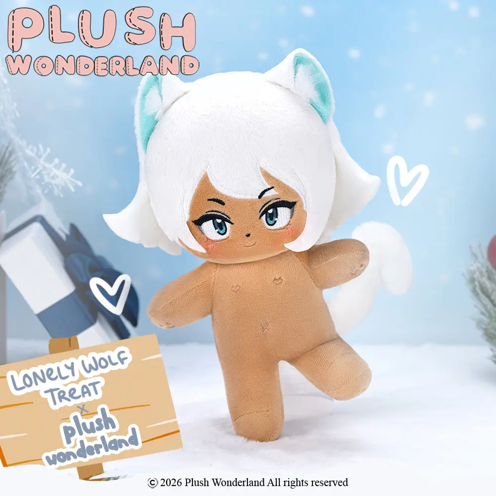【PRESALE】【Authorized】PLUSH WONDERLAND Lonely Wolf Treat Moxie 20CM Plushie Cotton Doll - Image 5