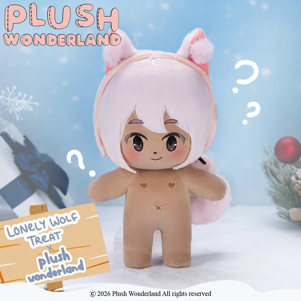 【PRESALE】【Authorized】PLUSH WONDERLAND Lonely Wolf Treat Trick 20CM Plushie Cotton Doll - Image 5
