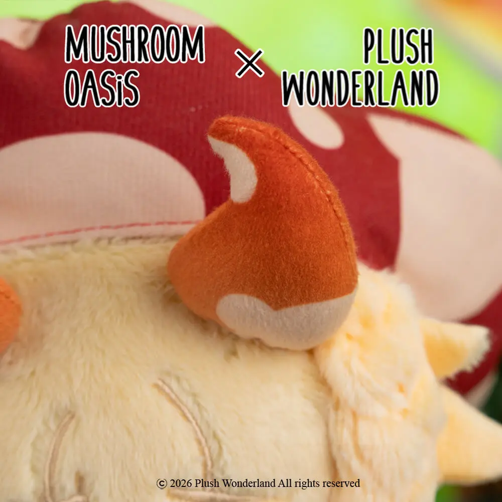 【PRESALE】【Authorized】PLUSH WONDERLAND Mushroom Oasis Mychael 20CM Plushie Cotton Doll - Image 6