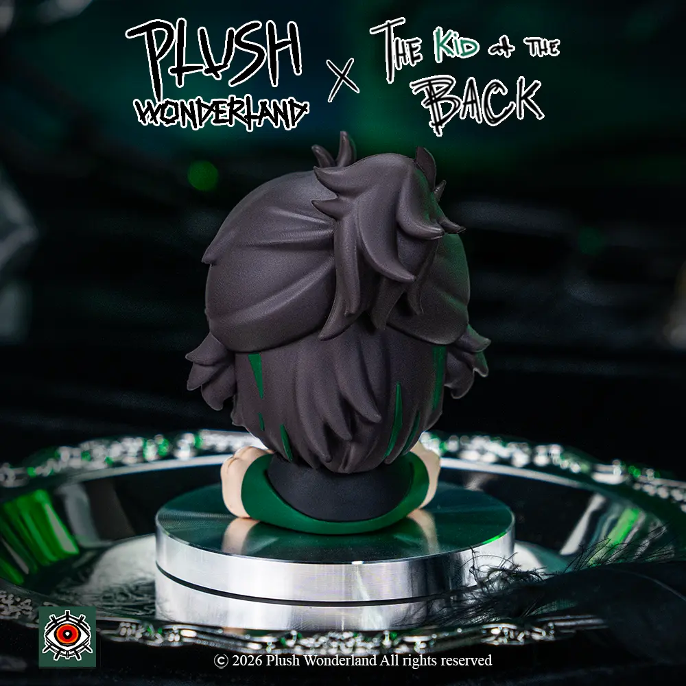 【In Stock】【Authorized】PLUSH WONDERLAND The Kid at the Back Solivan Brugmansia Plushie 6cm Pvc Stand Ornament - Image 4