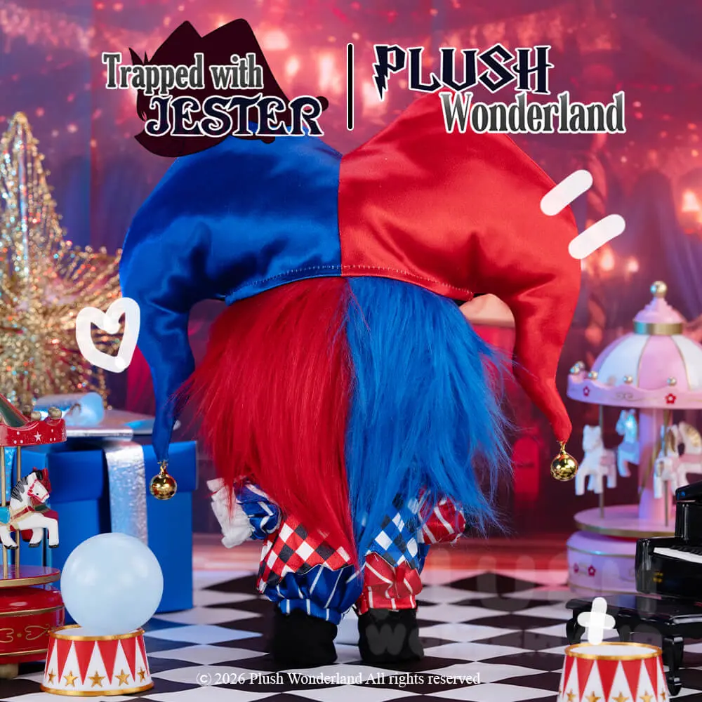 【PRESALE】【Authorized】PLUSH WONDERLAND Trapped with Jester Jester Plushie Cotton Doll - Image 3