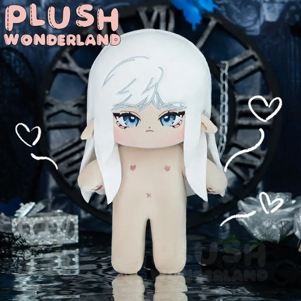 【Sold Out】PLUSH WONDERLAND 20CM White Hair Plushies Cotton Doll FANMADE - Image 5