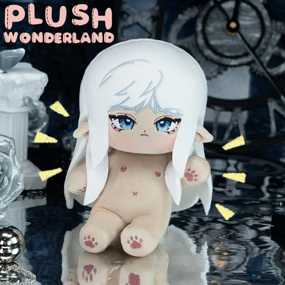 【Sold Out】PLUSH WONDERLAND 20CM White Hair Plushies Cotton Doll FANMADE - Image 6