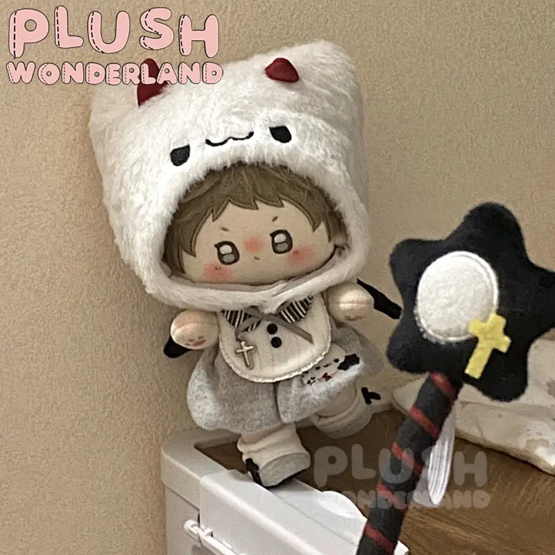 【PRESALE】PLUSH WONDERLAND Angel Meow Demon Meow Set 20CM Doll Clothes - Image 4