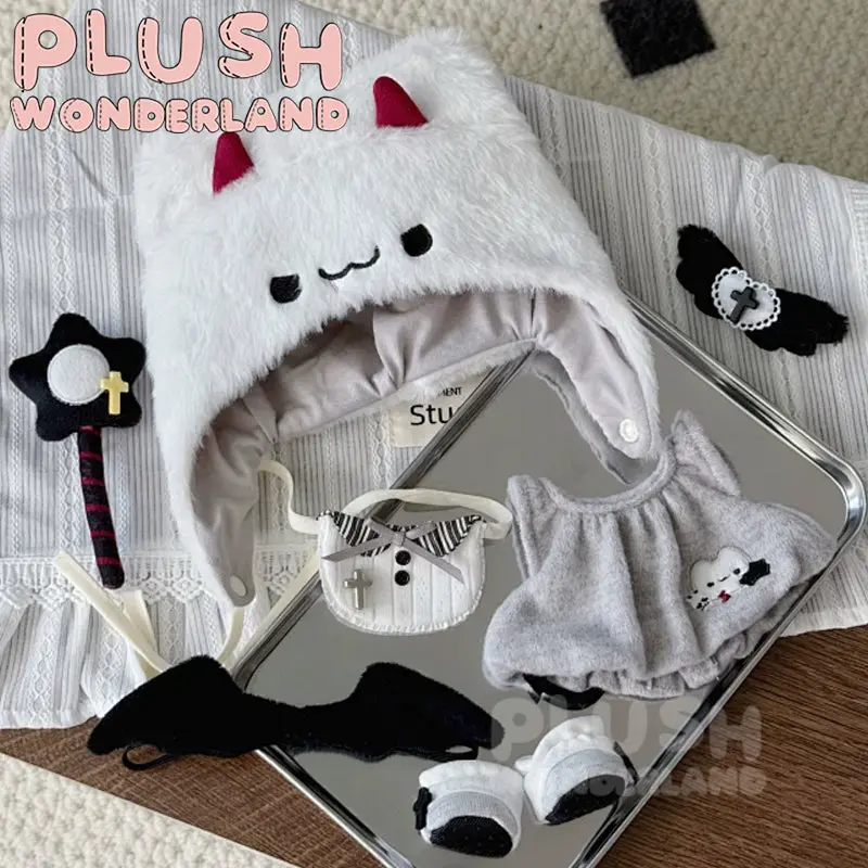 【PRESALE】PLUSH WONDERLAND Angel Meow Demon Meow Set 20CM Doll Clothes - Image 7