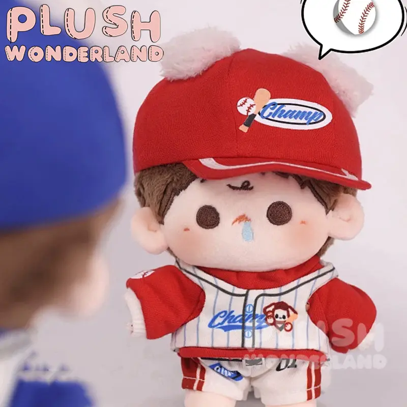 【In Stock】PLUSH WONDERLAND Baseball Uniform 10CM Doll Clothes - Image 3