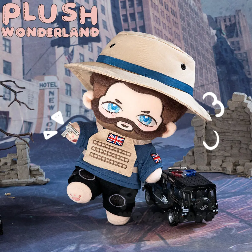 【PRESALE】PLUSH WONDERLAND Beard Plushie Cotton 20CM Doll FANMADE COD - Image 3