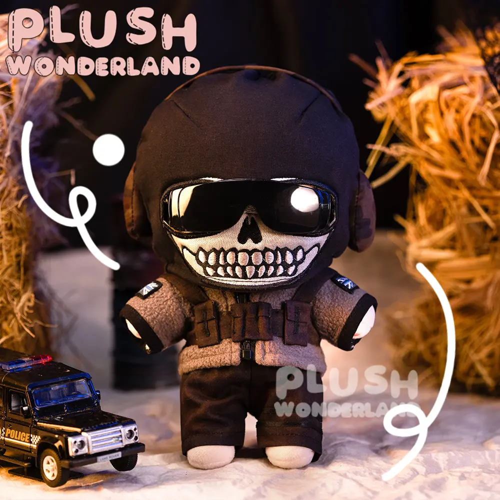 【In Stock】PLUSH WONDERLAND British Special Forces Operator/ Captain Plushies 20CM Cotton Doll Clothes FANMADE COD - Image 6