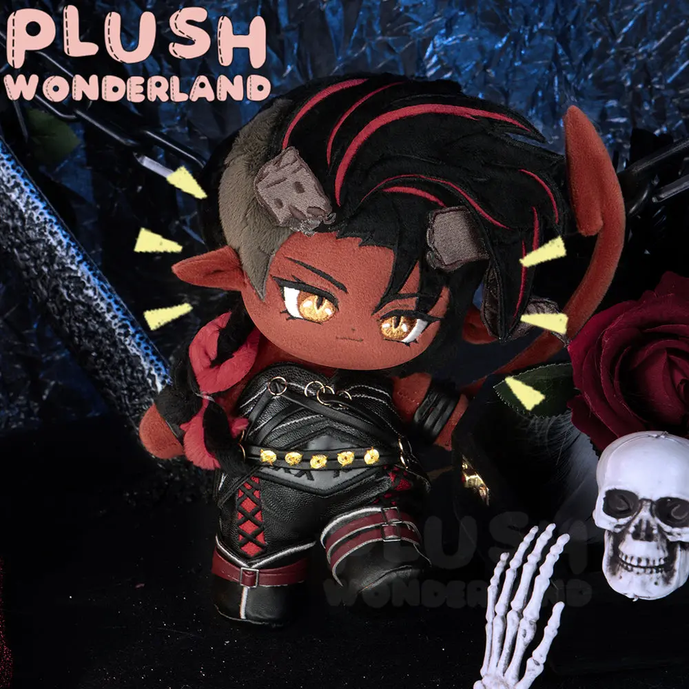 【Sold Out】PLUSH WONDERLAND Crimson Warrior Plushie Cotton Doll 20CM FANMADE - Image 5