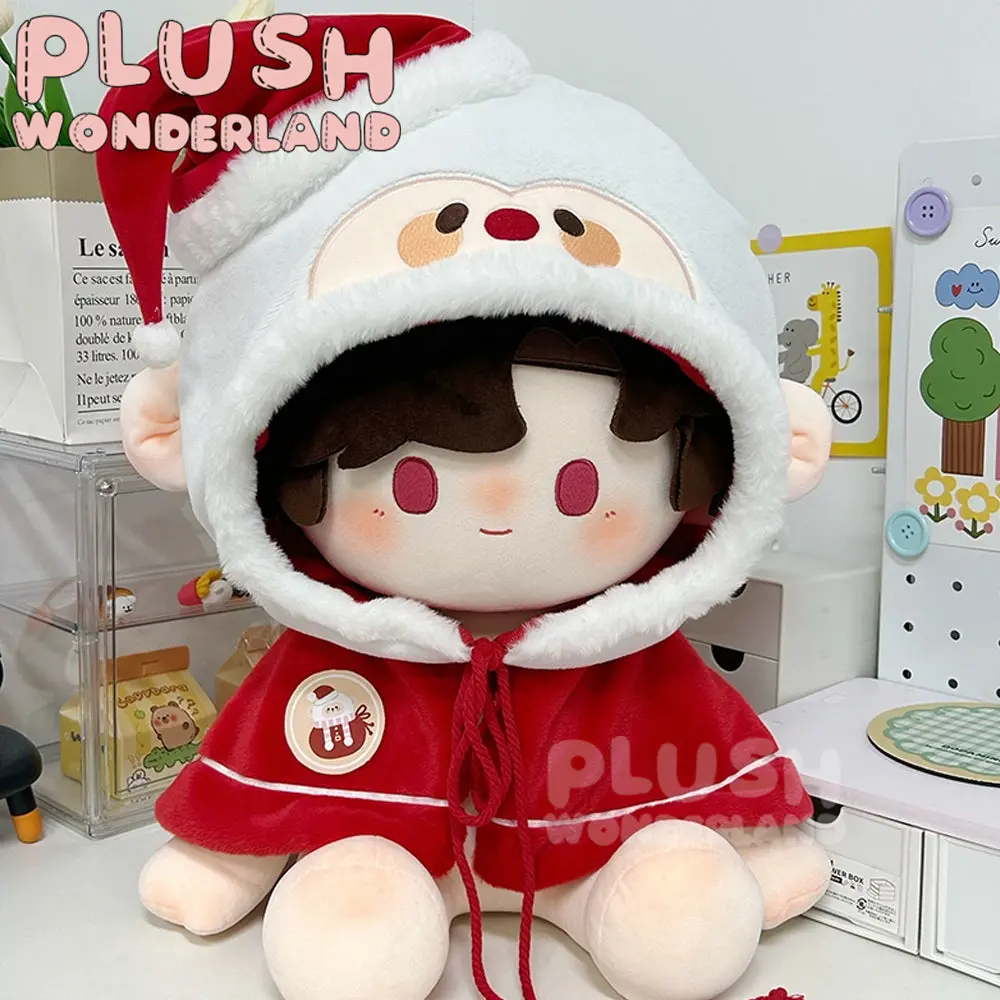 【IN STOCK】PLUSH WONDERLAND Cute Christmas cloak Plushies Cotton Doll Clothes 10 CM/20CM - Image 12