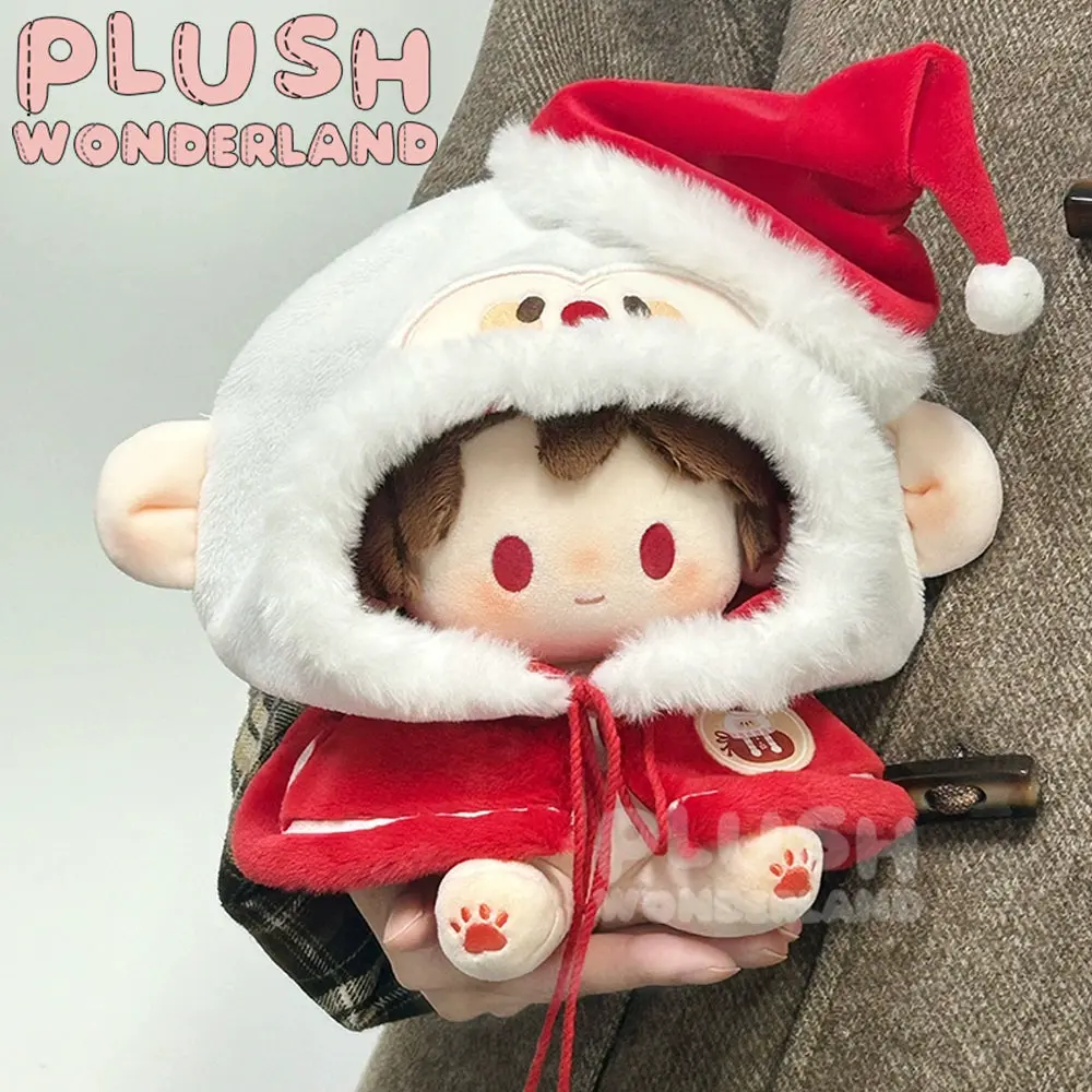 【IN STOCK】PLUSH WONDERLAND Cute Christmas cloak Plushies Cotton Doll Clothes 10 CM/20CM - Image 8