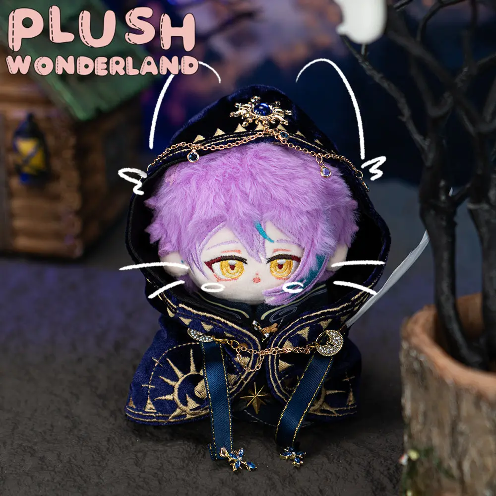 【INSTOCK】PLUSH WONDERLAND Doll Clothes 10CM Halloween Temple Priest Satin Cape - Image 4