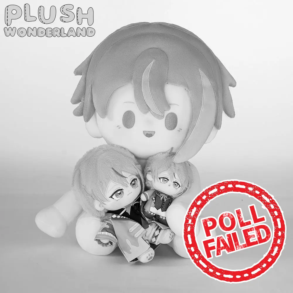 【POLL FAILED】PLUSH WONDERLAND Doll mad explosive scientist Plushie 40CM FANMADE
