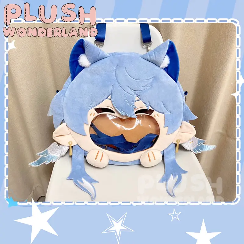 【IN STOCK】PLUSH WONDERLAND Game Doll Big Mouth Crossbody Blue Itabag FANMADE - Image 4