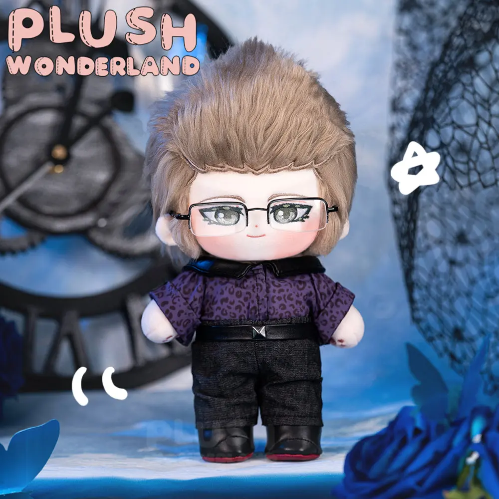 【Last Batch】【Few IN STOCK】PLUSH WONDERLAND Game glasses man Plushie 20CM Cotton Doll FANMADE - Image 2