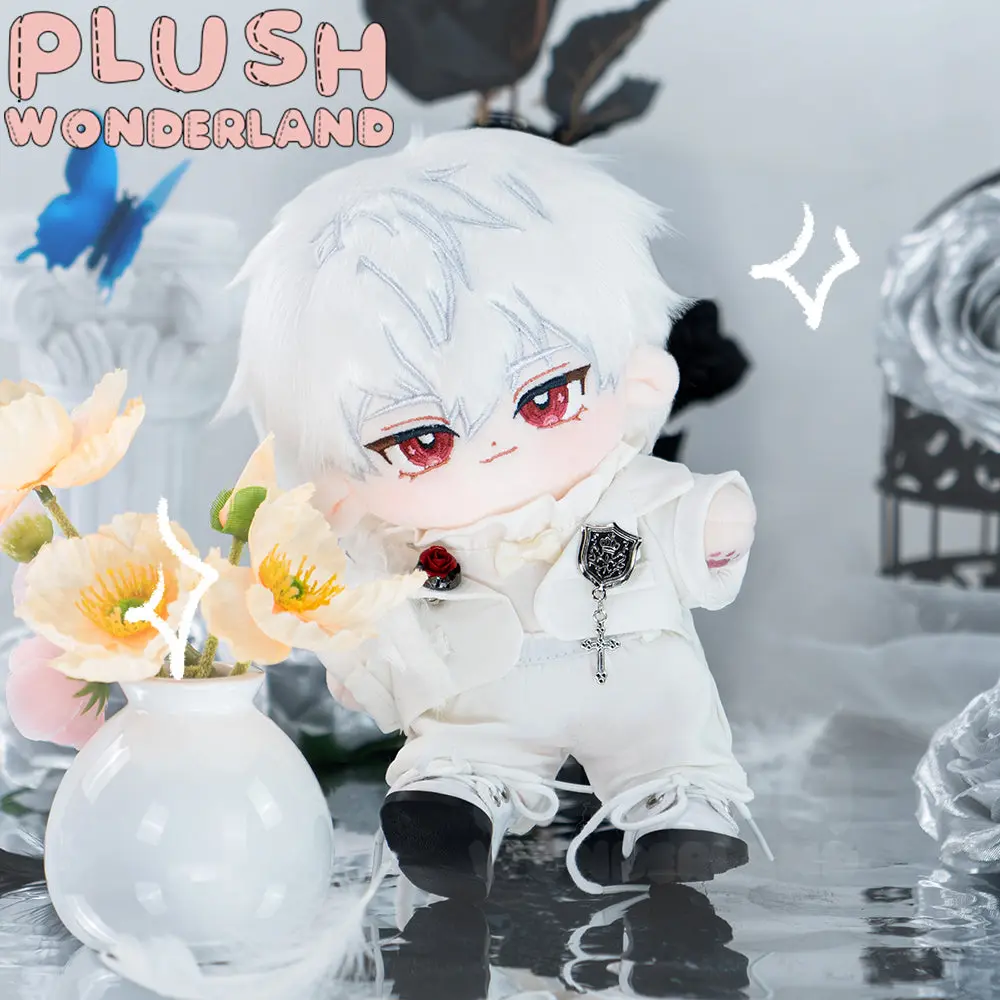 【In Stock】PLUSH WONDERLAND Handsome Singer Plushie  Cotton Doll FANMADE 20CM - Image 10