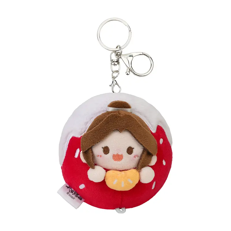 【In Stock】PLUSH WONDERLAND Heaven Official's's Blessing Hua Cheng/Xie Lian Plush Cotton 8CM Doll Chinese Food Series XieLian TGCF Stretchable Plush Pendant - Image 12