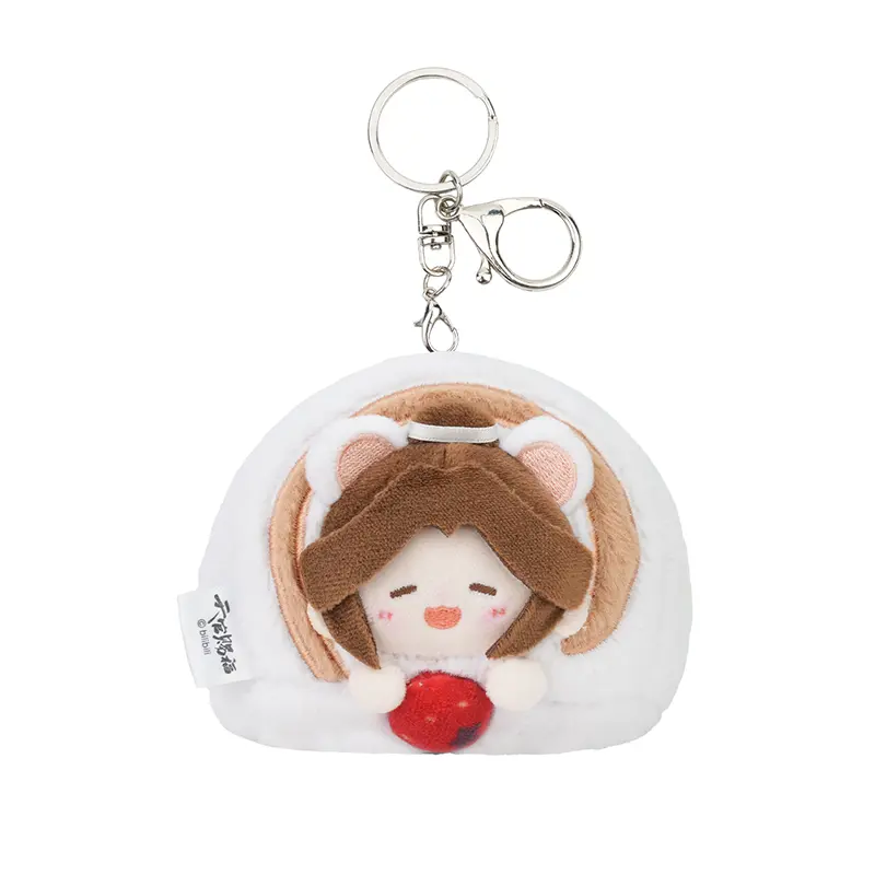 【In Stock】PLUSH WONDERLAND Heaven Official's's Blessing Hua Cheng/Xie Lian Plush Cotton 8CM Doll Chinese Food Series XieLian TGCF Stretchable Plush Pendant - Image 8