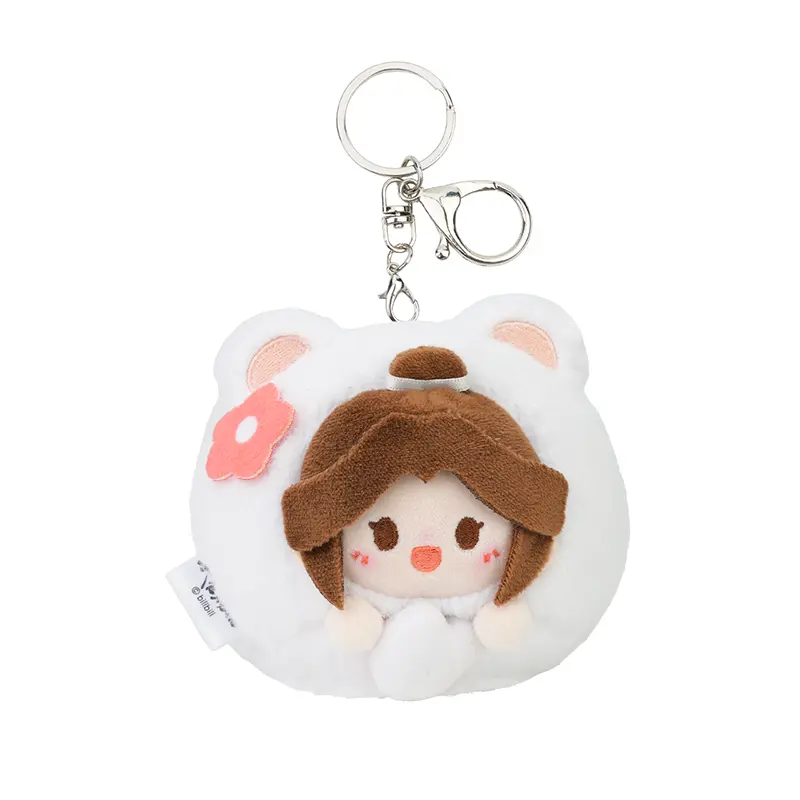 【In Stock】PLUSH WONDERLAND Heaven Official's's Blessing Hua Cheng/Xie Lian Plush Cotton 8CM Doll Chinese Food Series XieLian TGCF Stretchable Plush Pendant - Image 9