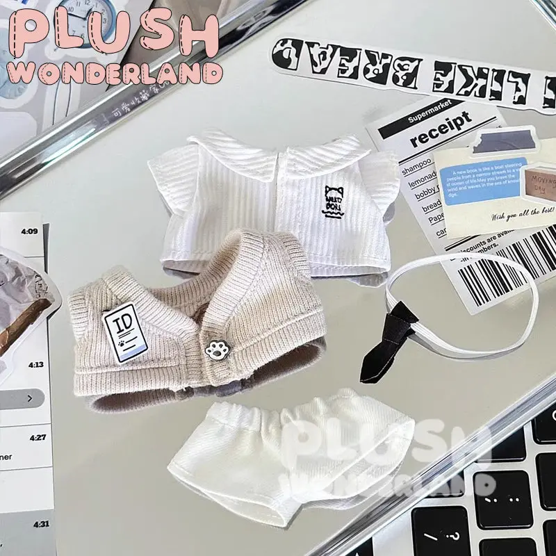 【PRESALE】PLUSH WONDERLAND Intern Uniform Plushies Cotton Doll Clothes 10CM - Image 6