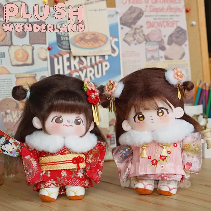 【PRESALE】PLUSH WONDERLAND Kimono Set 10/20CM Doll Clothes - Image 5