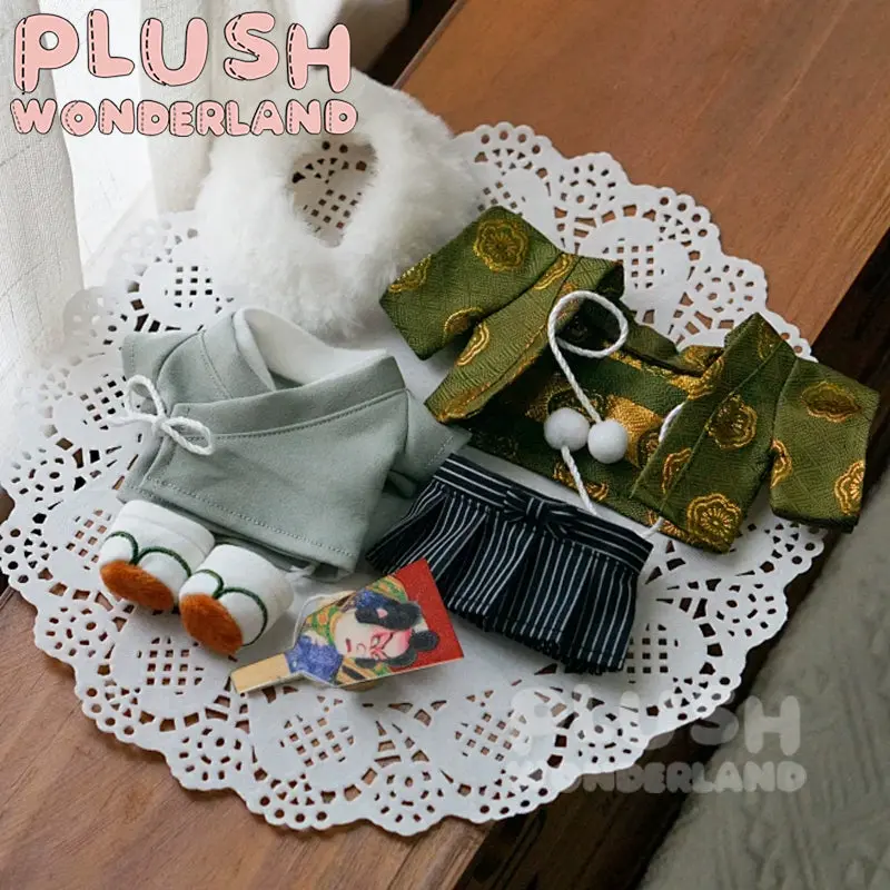 【PRESALE】PLUSH WONDERLAND Kimono Set 10/20CM Doll Clothes - Image 8