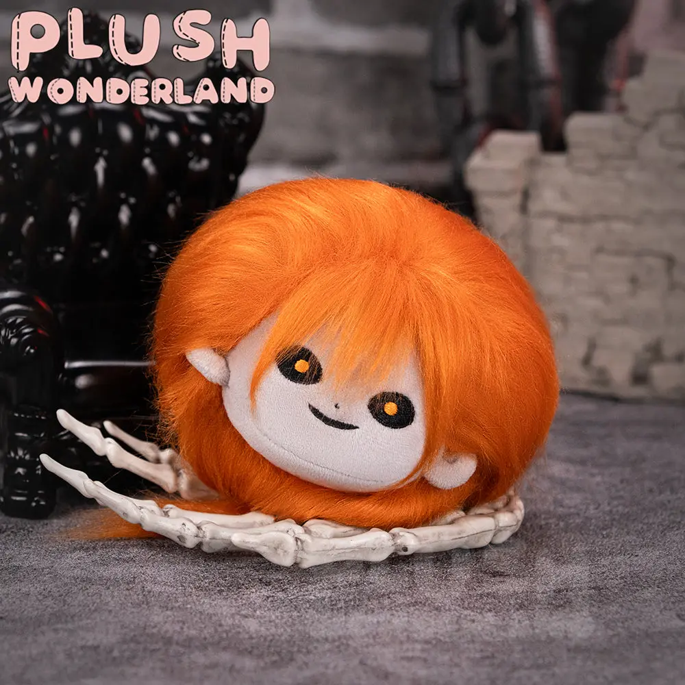 【In Stock】【10CM Doll】PLUSH WONDERLAND Orange head guy Plushie 10CM Doll Pendant Keychain FANMADE - Image 3