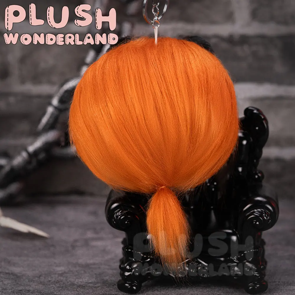 【In Stock】【10CM Doll】PLUSH WONDERLAND Orange head guy Plushie 10CM Doll Pendant Keychain FANMADE - Image 4