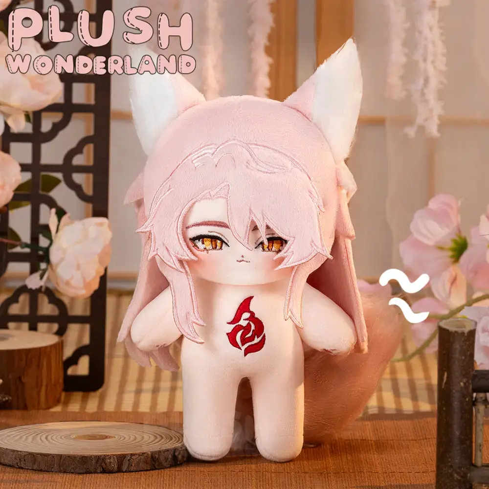 【Sold Out】PLUSH WONDERLAND pink fox Plushie 20CM Doll FANMADE Spicy Strategist - Image 6