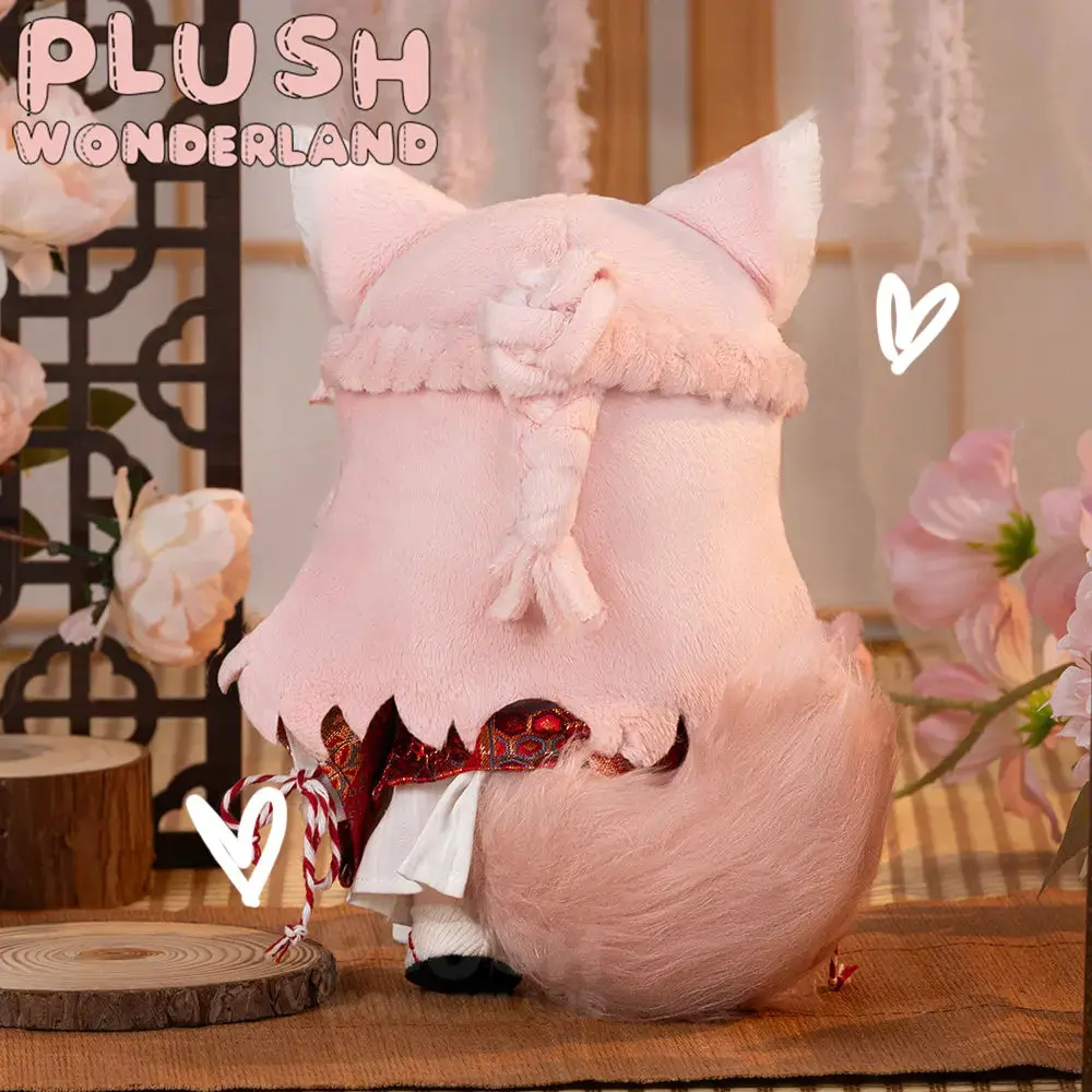 【Sold Out】PLUSH WONDERLAND pink fox Plushie 20CM Doll FANMADE Spicy Strategist - Image 7