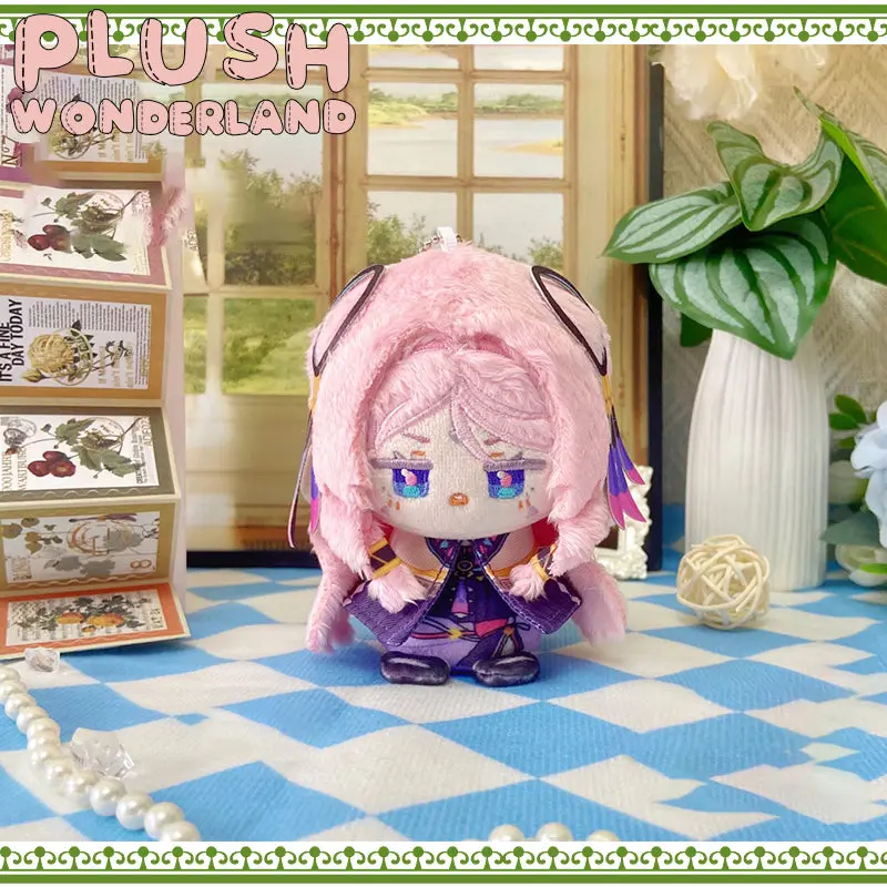 【IN STOCK】PLUSH WONDERLAND Red Blue Hair Plushie 10CM Cotton Doll Natlan Keychain - Image 6