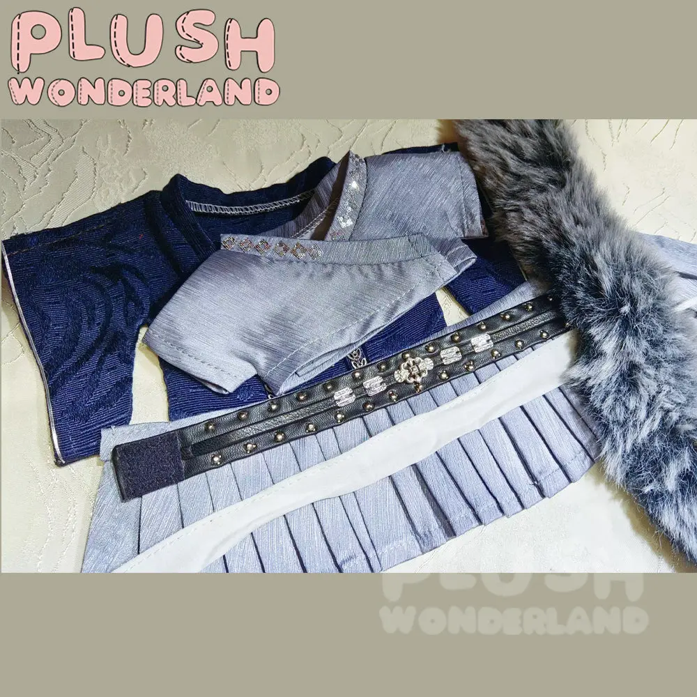 【PRESALE】PLUSH WONDERLAND Traditional Ancient Style Blue Clothing Set 20CM Doll Clothes - Image 4