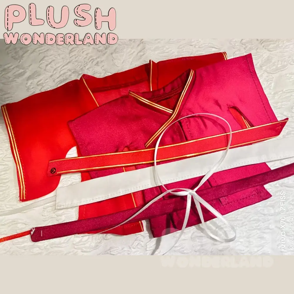 【PRESALE】PLUSH WONDERLAND Traditional Ancient Style Red Clothing Set 20CM Doll Clothes - Image 3