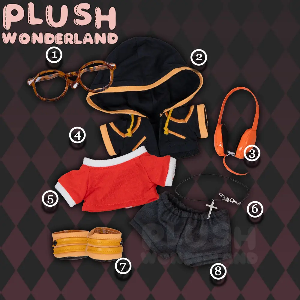 【In Stock】PLUSH WONDERLAND Yummy Orange 20CM Cotton Doll Plushie FANMADE - Image 8